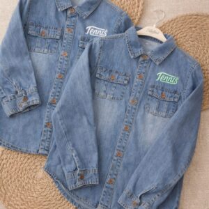Camicia denim bambino
