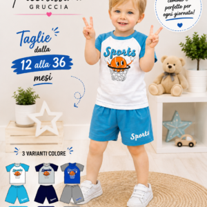 Completo bambino Sports 12-36 mesi
